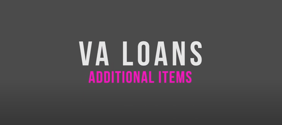 VA Additional Items